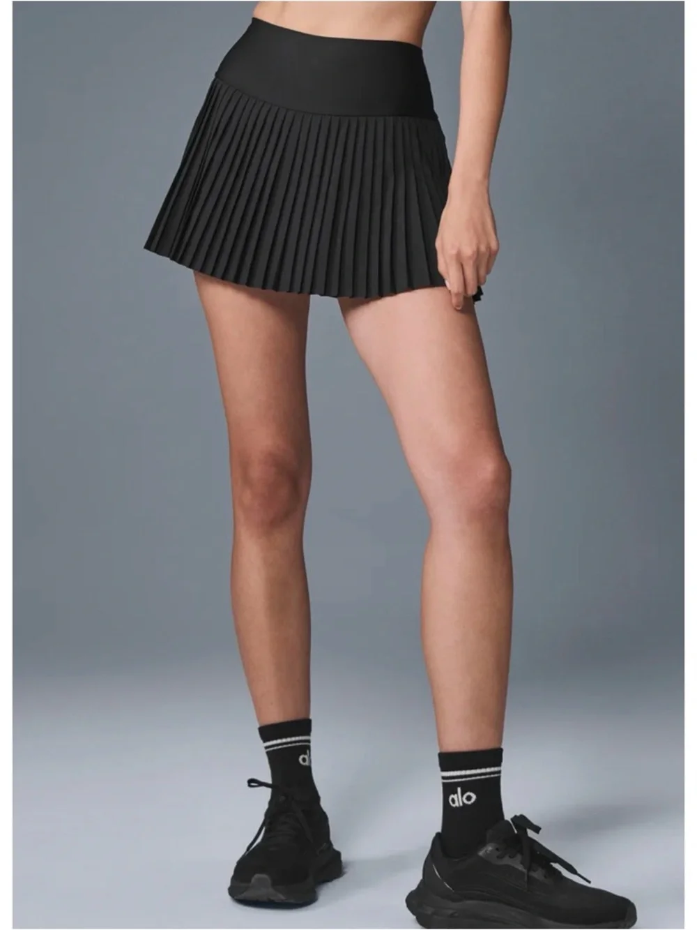 Alo - Grand Slam Tennis Skirt - Black
